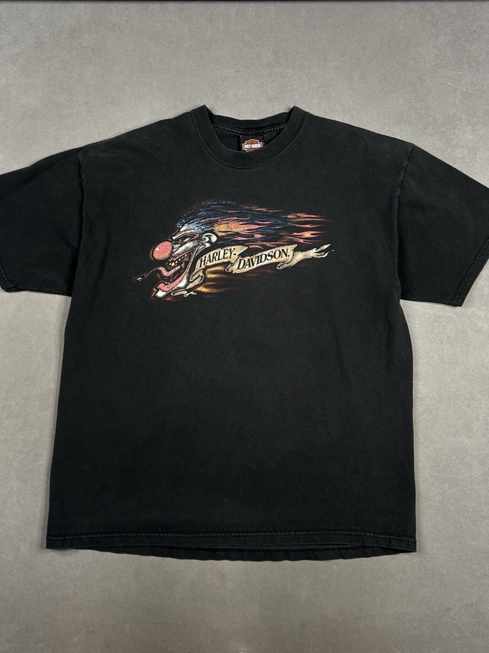 Harley-Davidson Red Rock Charlottetown PEI Clown T-Shirt Vintage